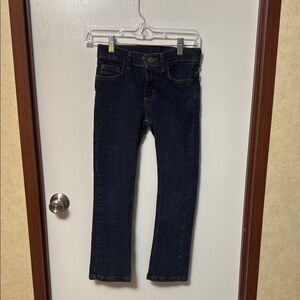 Wrangler Dark Blue Denim Jeans Size 8 Regular